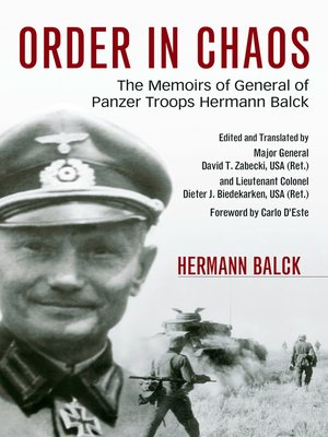 cover image of Order in Chaos